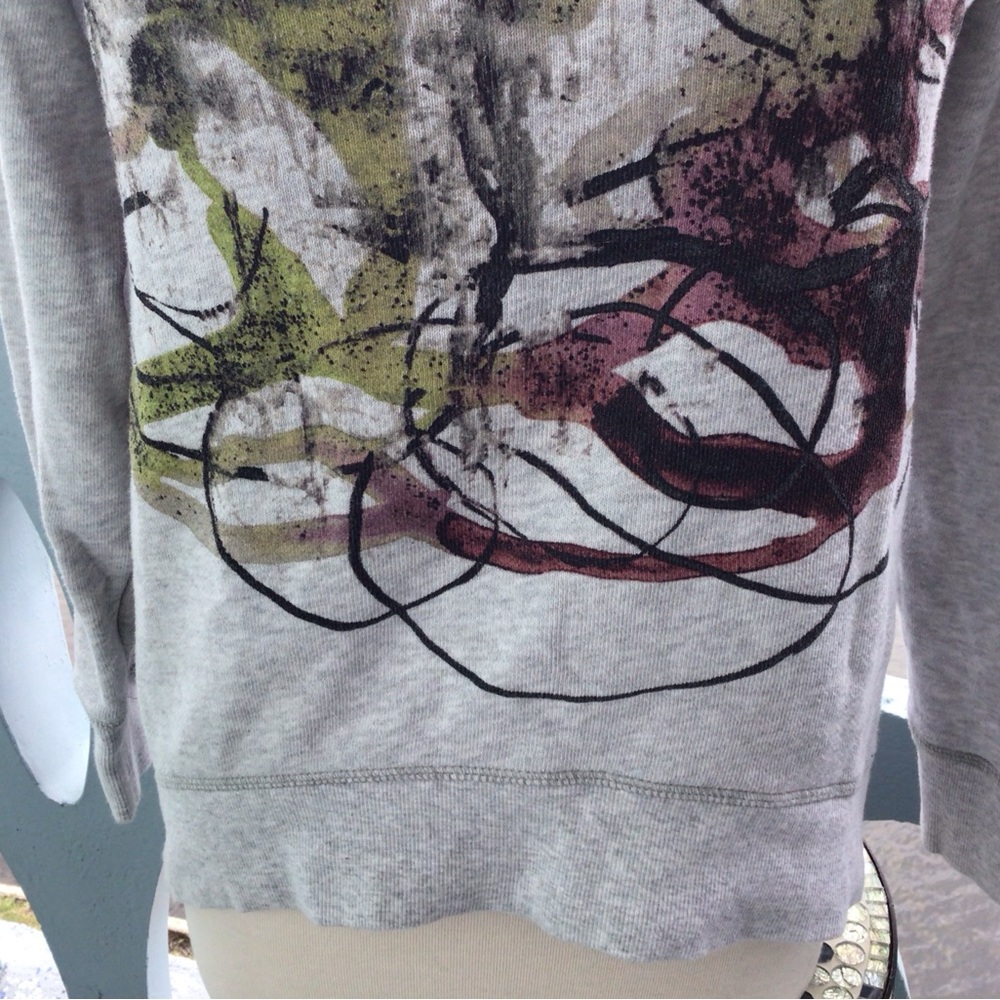 Proenza Schouler Neiman Marcus Long Sleeve Graphic Sweatshirt - Picture 3 of 15